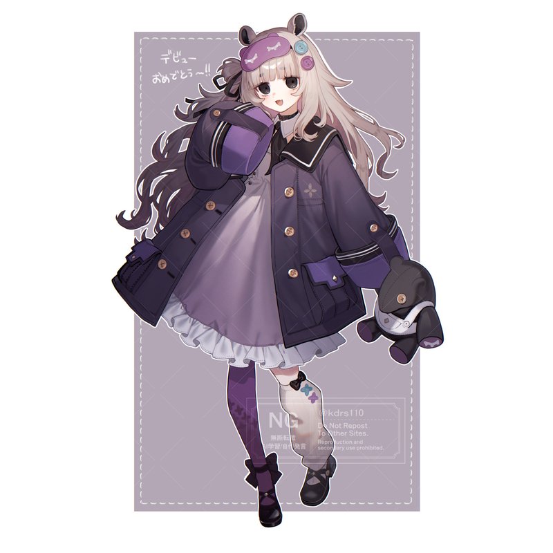 Vtuber　花縫モノ様　FA